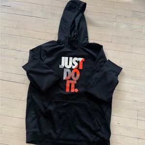 Nike dri fit black hoodie